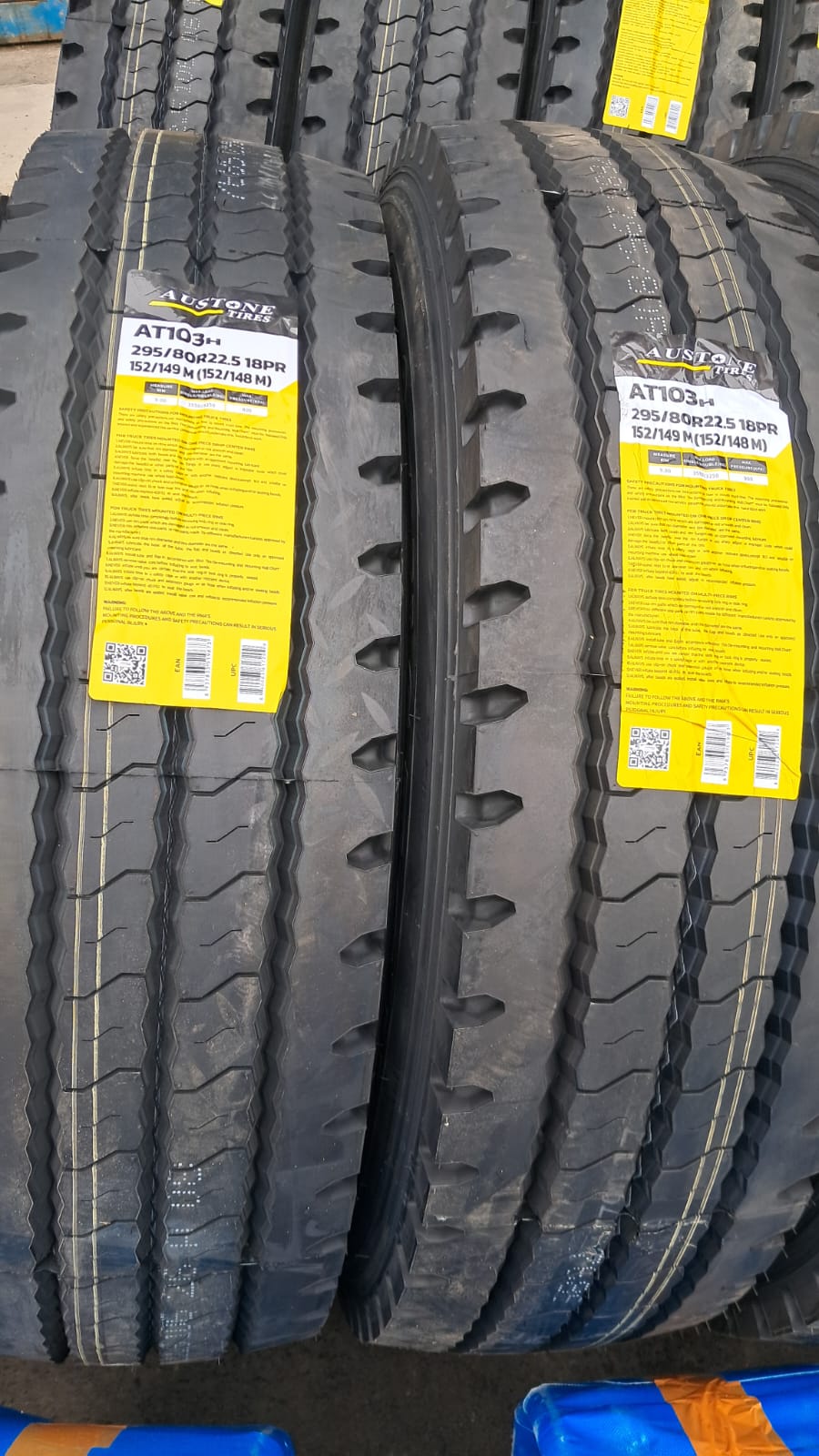 295/80R22.5 AUSTONE AT103H 18 PR MIXTA PREMIUN 17.3MM  BANDA 23.60 PESO 63 KG